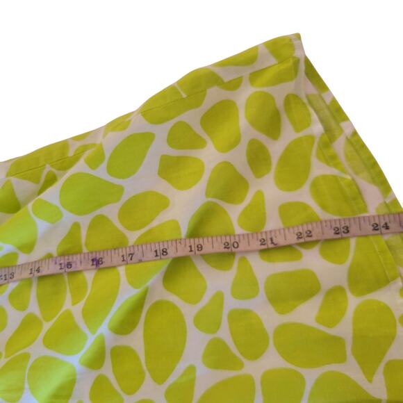 GRETCHEN SCOTT Boyfriend Shirt Art To Wear Stripes Leaves M Cotton Dopaminecore - Picture 6 of 15